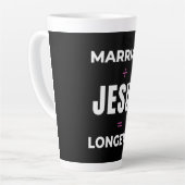 Ehe + Jesus = Langlebigkeit Milchtasse (Linke Ecke)