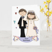 Ehe Karte (Gelbe Blume)