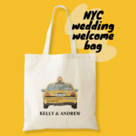 Ehe New York City Hochzeit Tote Tag Jumbo Stoffbeutel