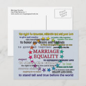 Ehe Postkarte (Vorne/Hinten)