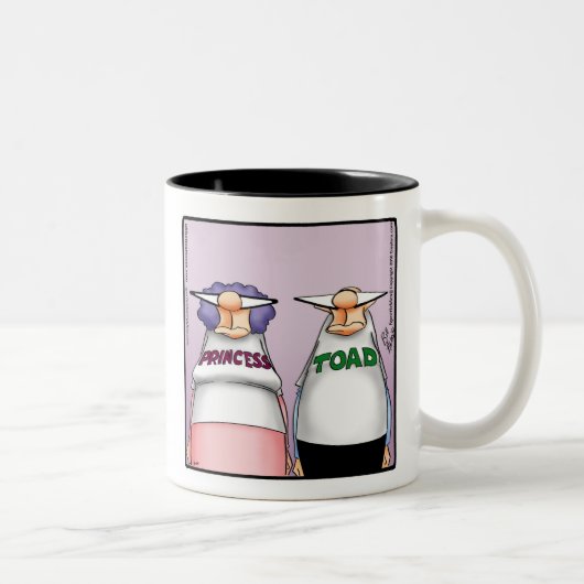 Ehe Spaß Funny Mug Geschenk Zweifarbige Tasse (Rechts)