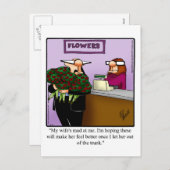 Ehe Spaß Postkarte "Spectickles" (Vorne/Hinten)