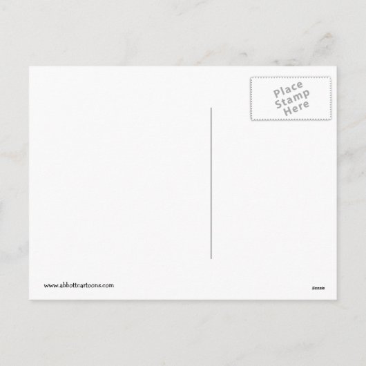 Ehe Spaß Postkarte "Spectickles" (Rückseite)