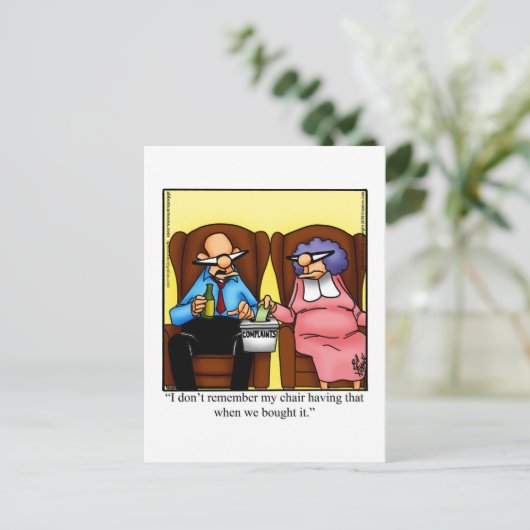 Ehe Spaß Postkarte " Spectickles" (Stehend Vorderseite)