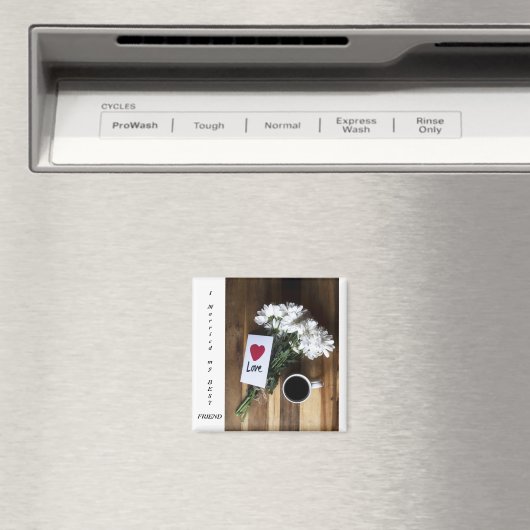 Ehe und beste Freundin Magnet (In Situ (Geschirrspüler))