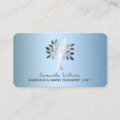 Ehe und Familientherapeut Visitenkarte (Vorderseite)