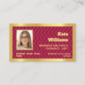 Ehe und Familientherapeut Visitenkarte (Vorderseite)