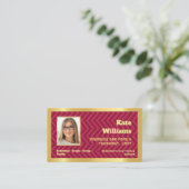 Ehe und Familientherapeut Visitenkarte (Stehend Vorderseite)