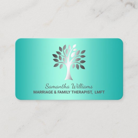 Ehe und Familientherapeut Visitenkarte (Vorderseite)