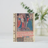 Ehe von Baldwin VI und Marie Postkarte (Stehend Vorderseite)