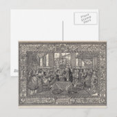 Ehe von Louis XIV Postkarte (Vorne/Hinten)
