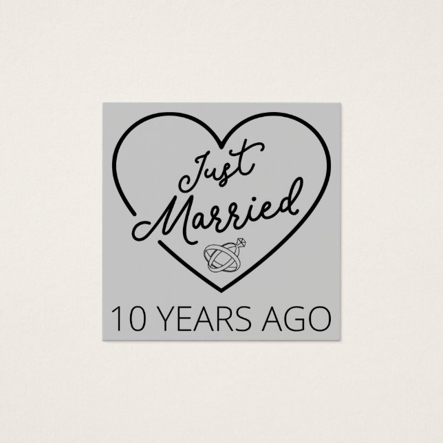 Ehe vor 10 Jahren III (Vorderseite)