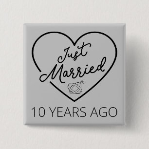Ehe vor 10 Jahren III Button