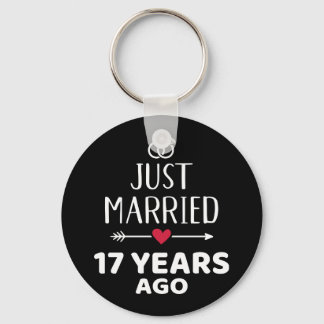 Ehe vor 17 Jahren 17. Hochzeitstag Schlüsselanhänger