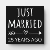 Ehe vor 25 Jahren I Fotoplatte (Vorderseite)