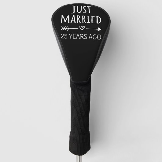 Ehe vor 25 Jahren I Golf Headcover (Vorderseite)