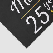 Ehe vor 25 Jahren II Seidenpapier (Ausschnitt)