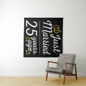 Ehe vor 25 Jahren II Wandteppich (Beispiel (Horizontal))