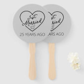 Ehe vor 25 Jahren III Fächer (Vorne und Hinten)