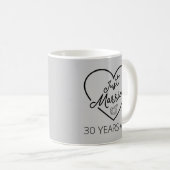 Ehe vor 30 Jahren III Kaffeetasse (VorderseiteRechts)