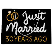 Ehe vor 30 Jahren IV Große Geschenktüte (Vorderseite)