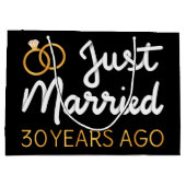 Ehe vor 30 Jahren IV Große Geschenktüte (Rückseite)