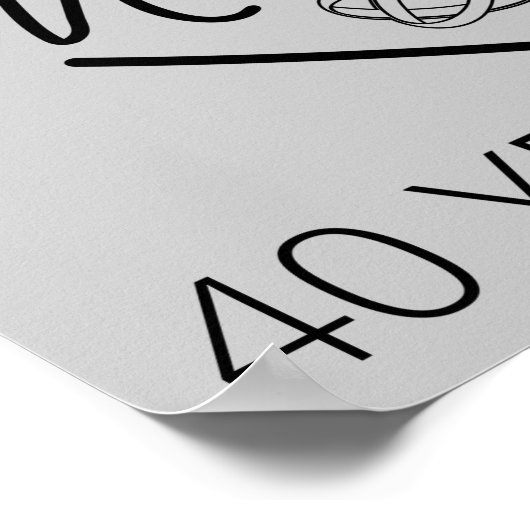 Ehe vor 40 Jahren III Poster (Ecke)