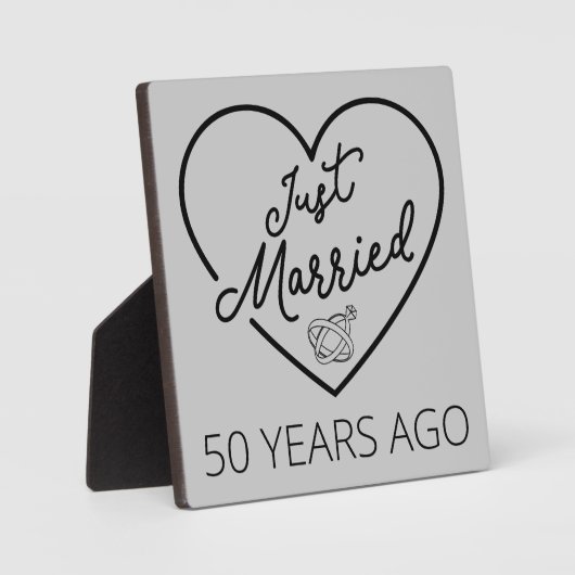 Ehe vor 50 Jahren III Fotoplatte (Vorderseite)