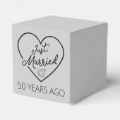 Ehe vor 50 Jahren III Geschenkschachtel (Rückseite)