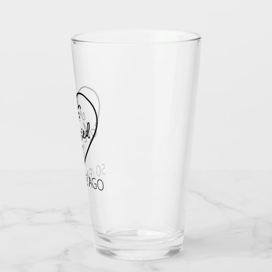 Ehe vor 50 Jahren III Glas (Links)