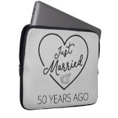 Ehe vor 50 Jahren III Laptopschutzhülle (Vorne Rechts)