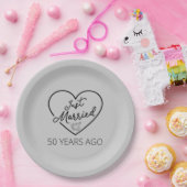 Ehe vor 50 Jahren III Pappteller (Party)