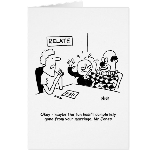 Eheberatung. Spaß nicht ganz weg (Vorne)