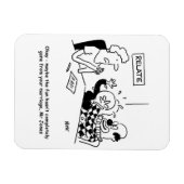 Eheberatung. Spaß nicht ganz weg Magnet (Horizontal)