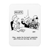 Eheberatung. Spaß nicht ganz weg Magnet (Vertikal)