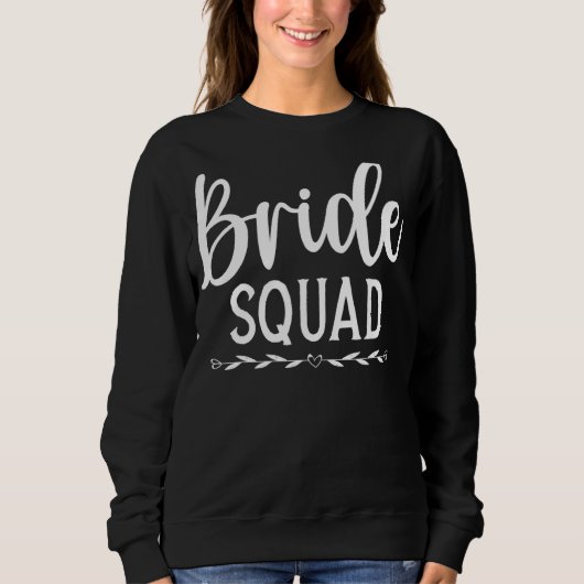 Ehebride Squad Brautparty Wedding Bride P Sweatshirt (Vorderseite)