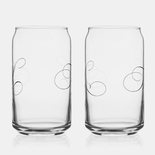 Ehedatum und individuelle Name Dosenglas (Links)