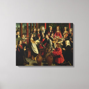 Ehefest in Cana, c.1500-03 Leinwanddruck