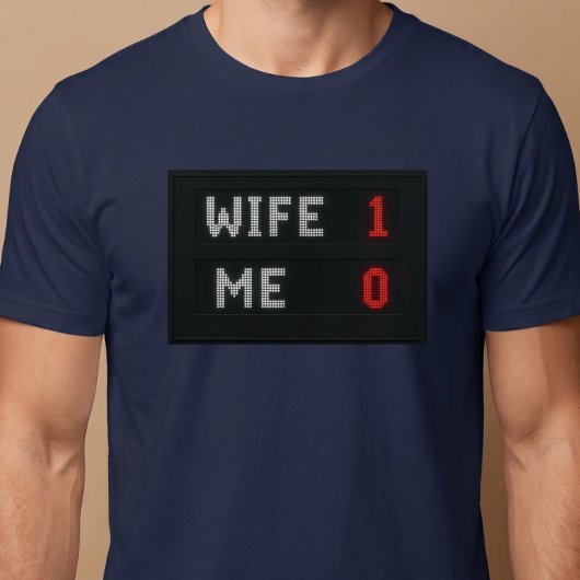 Ehefrau - 1 Me - 0 Ehemann T-Shirt