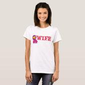 Ehefrau #1 T-Shirt (Vorne ganz)