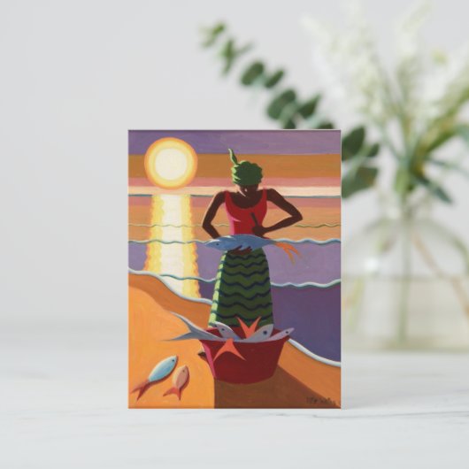 Ehefrau 2009 postkarte (Stehend Vorderseite)