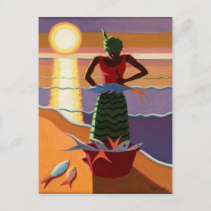 Ehefrau 2009 postkarte