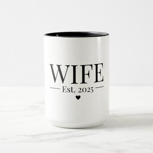 Ehefrau 2025 tasse (Zentrum)