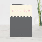 Ehefrau 25. Jubiläum Karte (Rückseite)