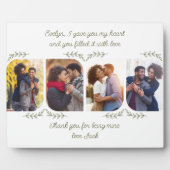 Ehefrau 4 Vertikales Foto Liebende Worte Delikates Fotoplatte (Vorderseite)