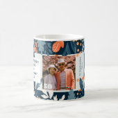 Ehefrau 50. Geburtstagsname Foto Vibrant Tasse 004 (Mittel)