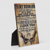 Ehefrau auf meinen Handballbrief | Husband Lovely  Fotoplatte (Seite)