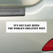 Ehefrau Autoaufkleber (Auf Auto)