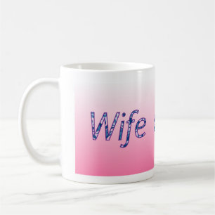 Ehefrau bei der Arbeit Kaffeetasse