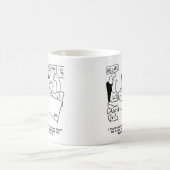 Ehefrau beklagt die Spielkarten Kaffeetasse (Mittel)